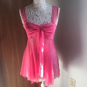 Victoria’s Secret baby doll lingerie